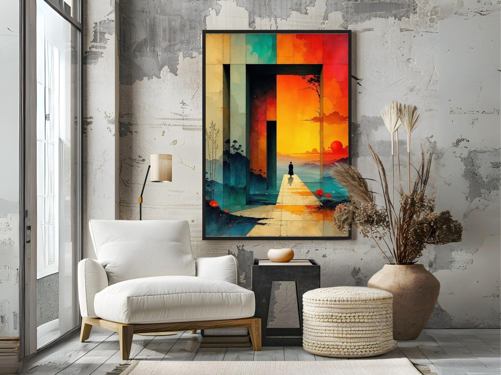 The Art of Gallery Walls: How to Create a Stunning Display with Digital Prints